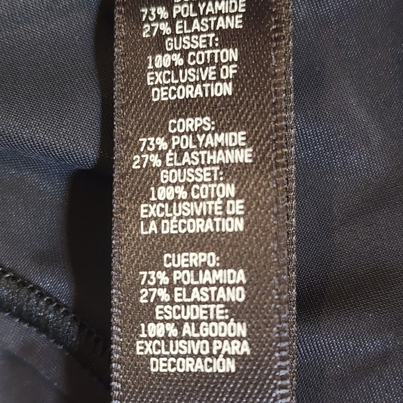 2pcs SKIMS JELLY SHEER DIPPED THONG/ ONYX/NWT - Picture 9 of 11